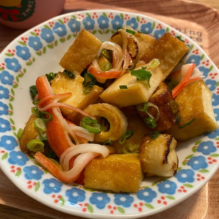 厚揚げで作る簡単・節約副菜!メインにも